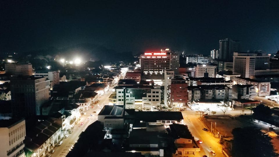 Night, Bird's eye view, View (from property/room), City view, Street view