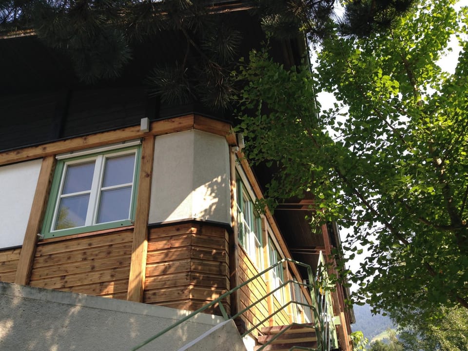 Facade/entrance, Day, Summer, Garden view