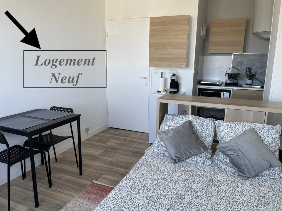 Studio Horizon Bleu, vue mer Apartment in Calais