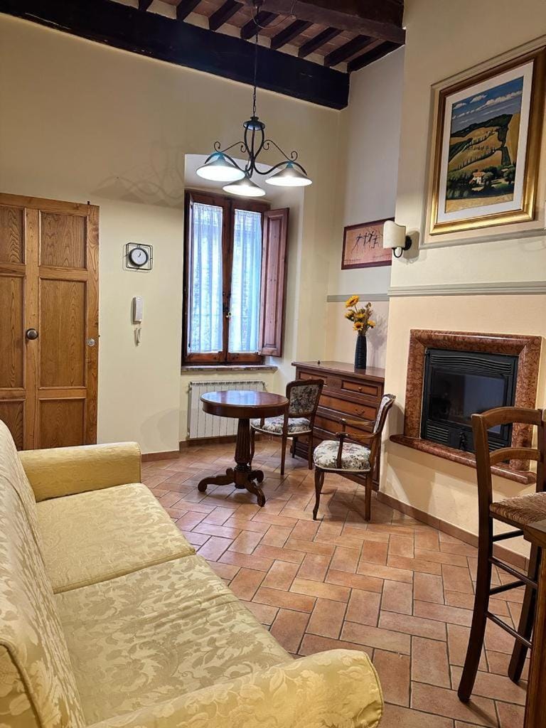 Living room, Seating area, flat iron