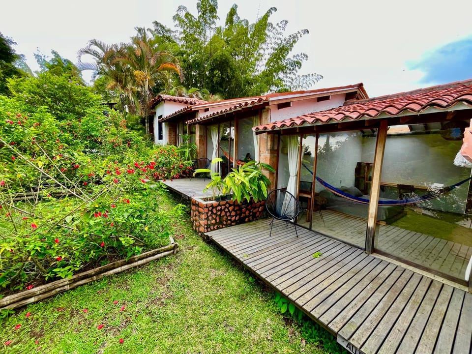 Property building, Balcony/Terrace, Garden view
