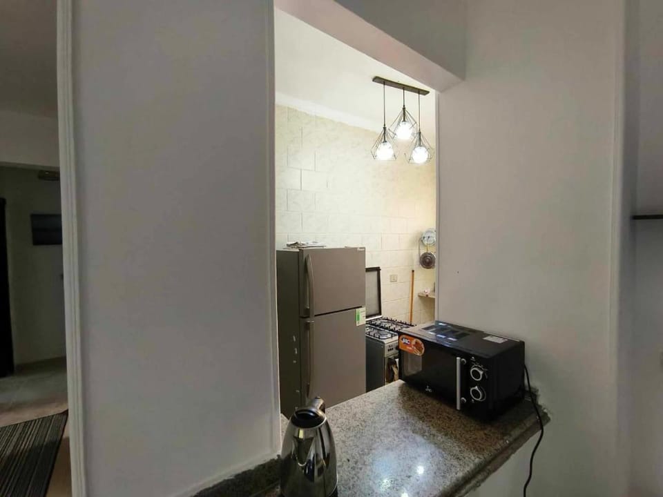 Kitchen or kitchenette, Living room, oven