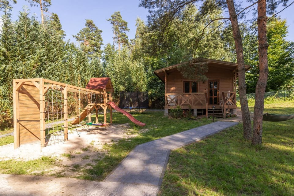 Leśny Dworek Podjazy House in Pomeranian Voivodeship