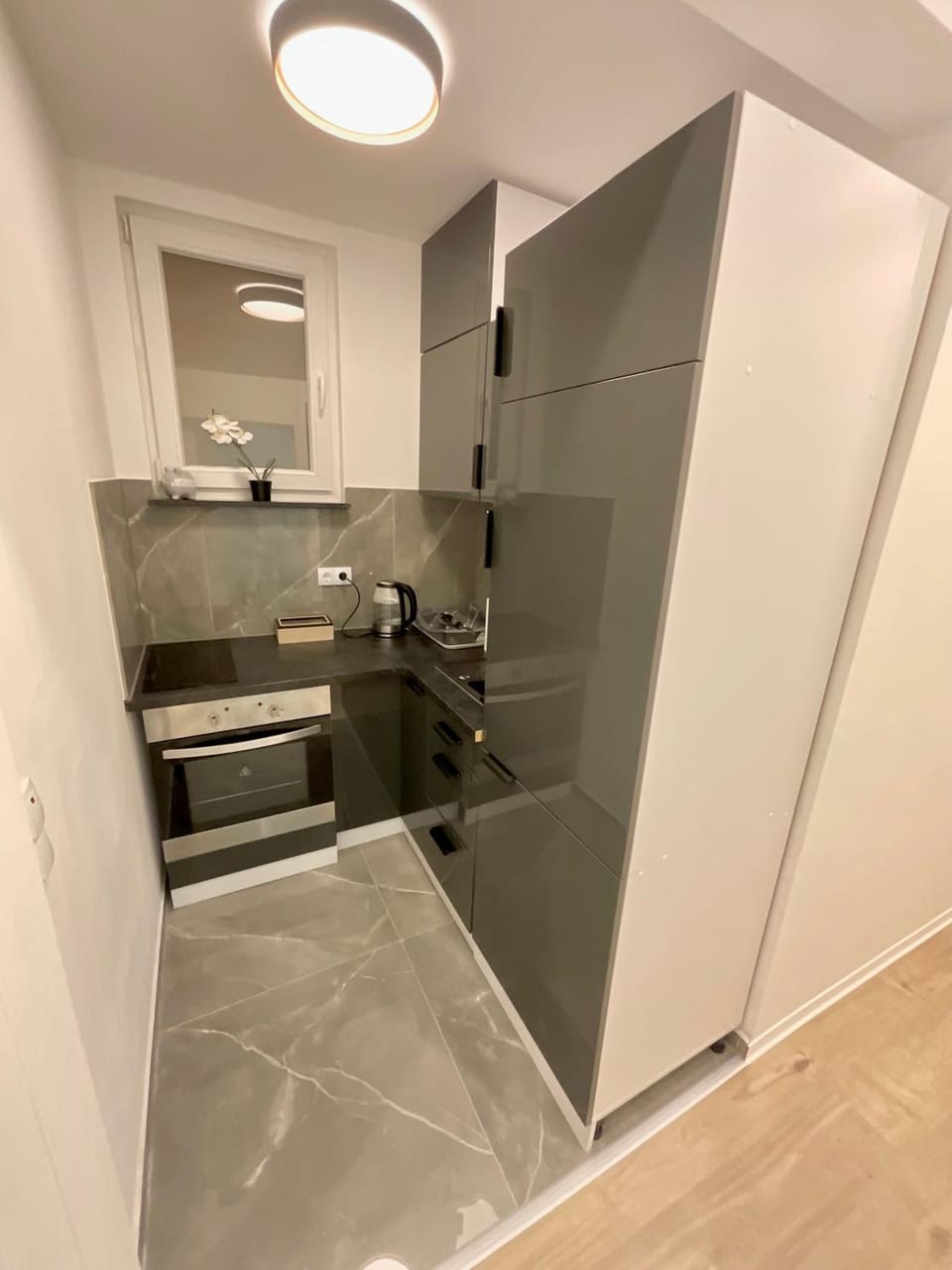 Kitchen or kitchenette, kitchen