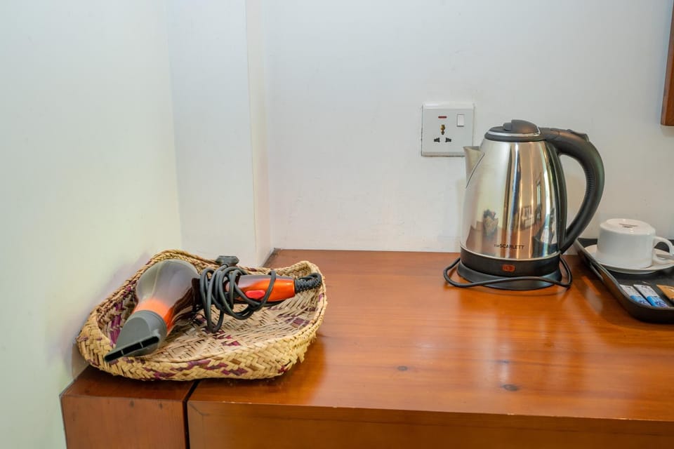 Coffee/tea facilities, hair dryier