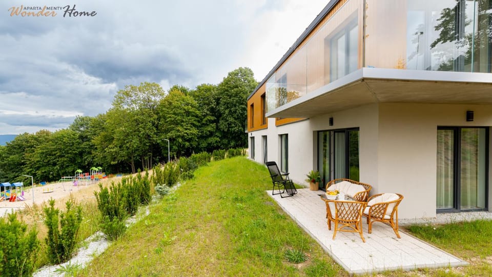 Property building, Spring, Day, Natural landscape, Children play ground