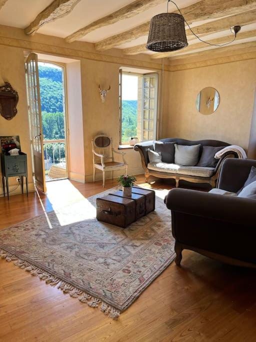 Seating area, River view