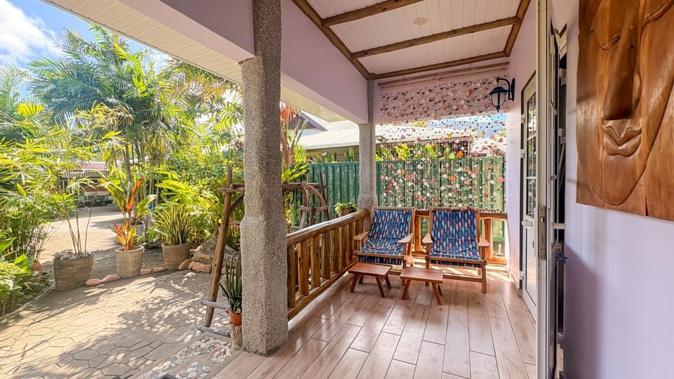 Patio, Balcony/Terrace, Seating area, Garden view