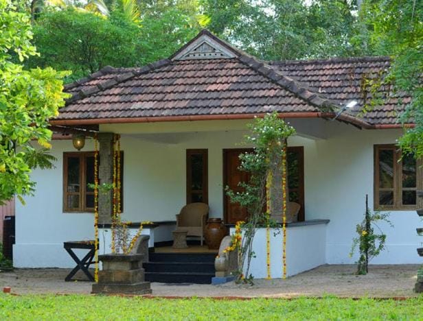 Property building, Patio, Garden view