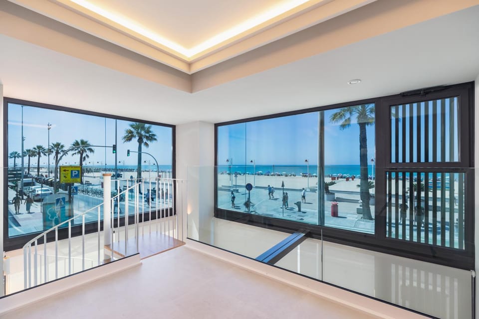 Bedroom, Sea view