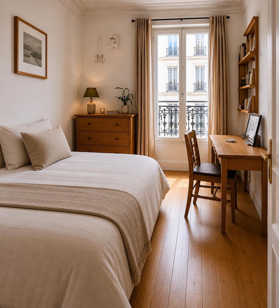 Bed, Photo of the whole room, Bedroom