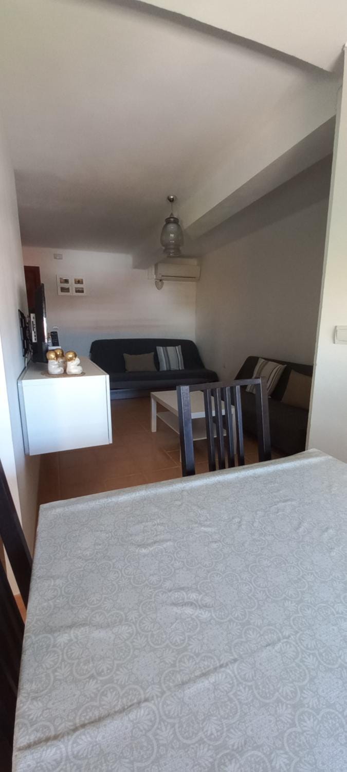 Living room, air conditioner