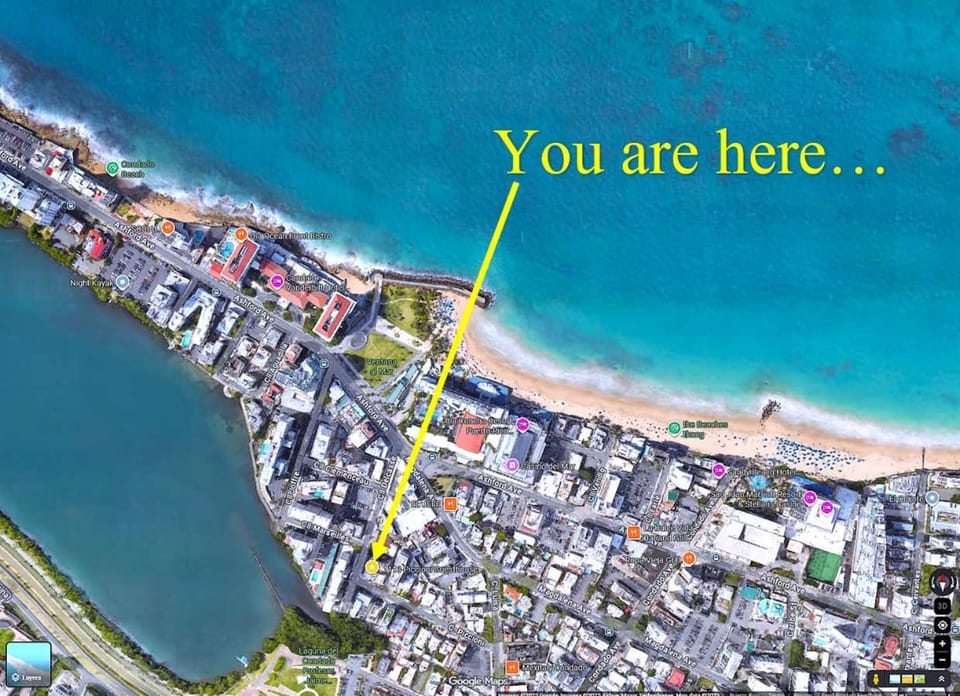 Condado Beach Stay 4BR AC WiFi Great Location Apartment in San Juan
