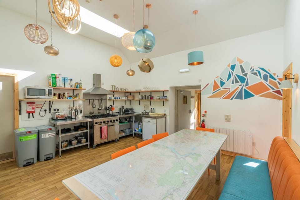 Dining area, Communal kitchen