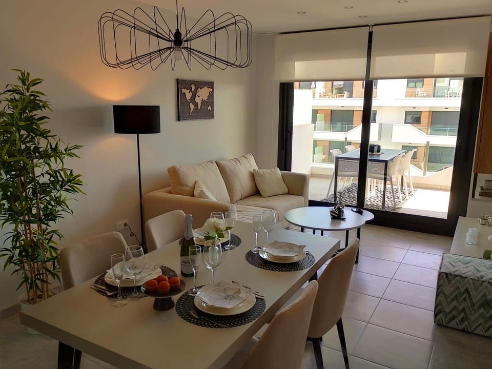 Living room, Seating area, Dining area