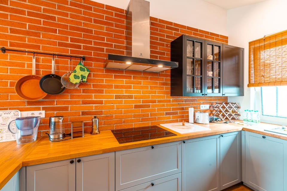 Kitchen or kitchenette, dishwasher, minibar, pet friendly, stove