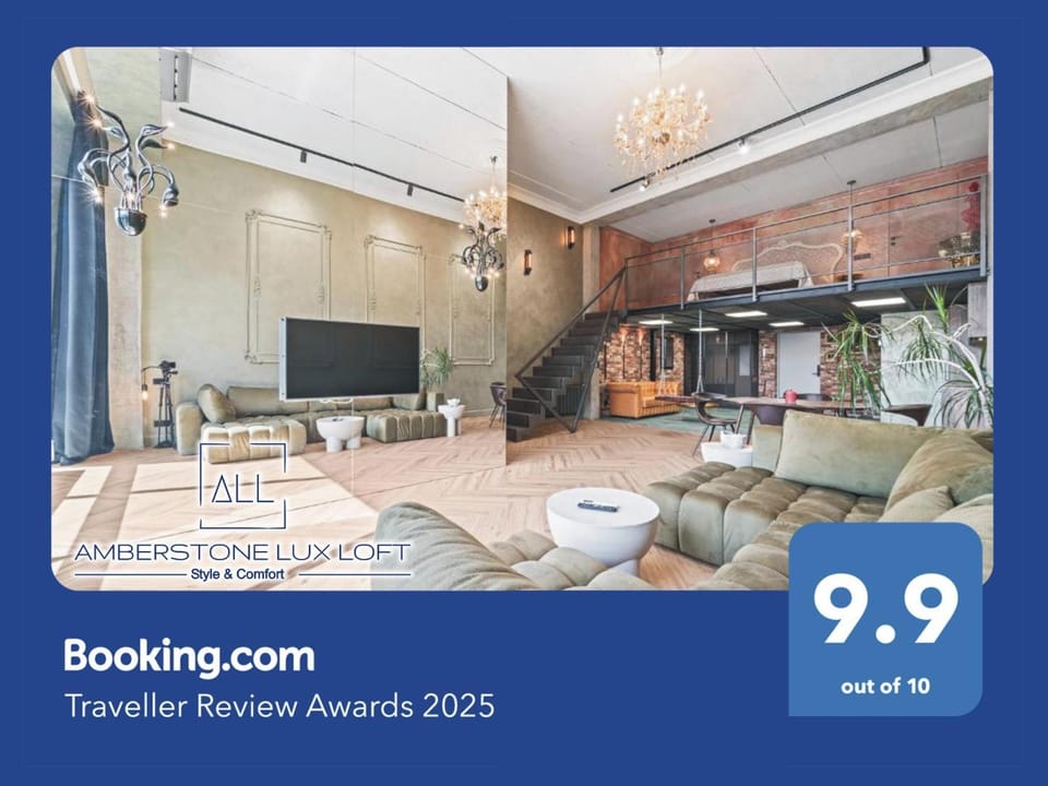 ALL - Amberstone Lux Loft Apartment in Klaipėda