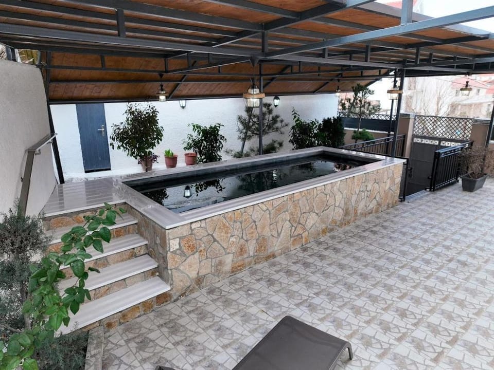 Patio, Pool view, Swimming pool