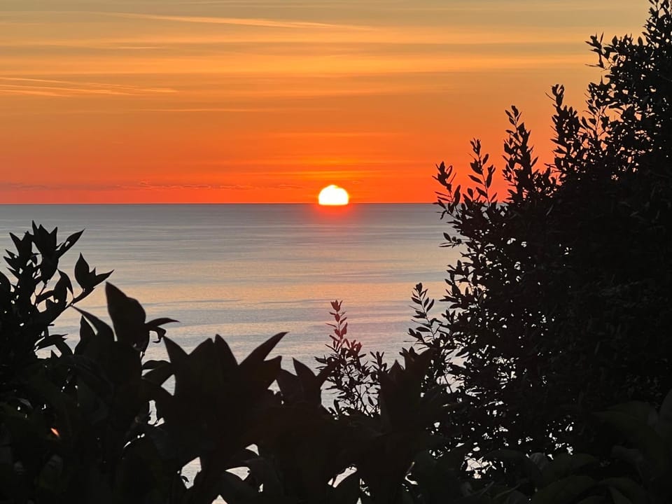 Natural landscape, Sea view, Sunrise, Sunset