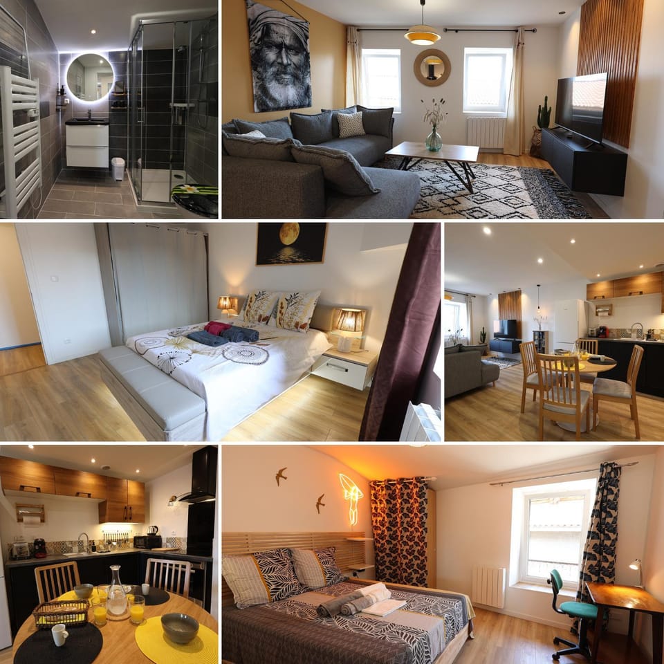 Bathroom, Living room, Bedroom, kitchen