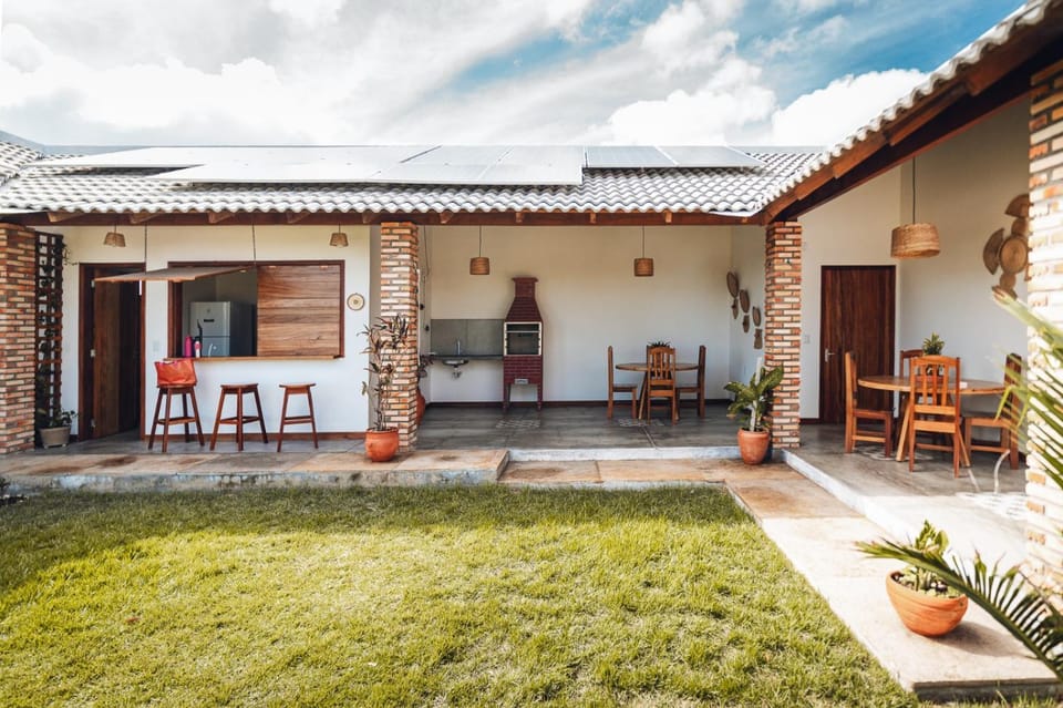 Property building, BBQ facilities, Dining area