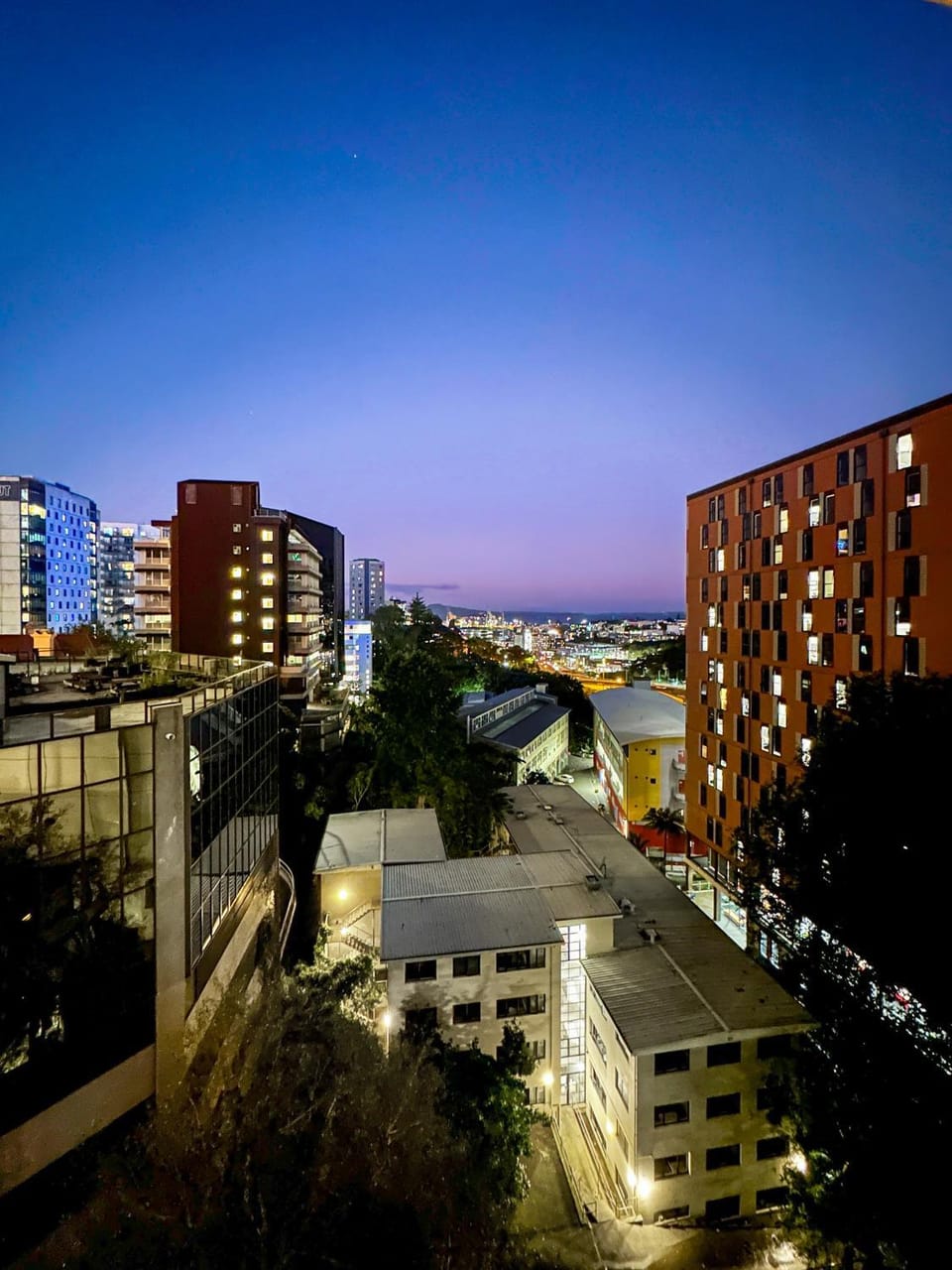Property building, Night, Neighbourhood, City view, Street view