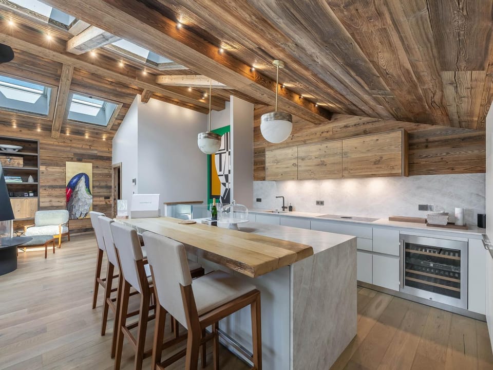 Penthouse à Megève avec piscine et animaux admis, 10 pers. - FR-1-569-83 Apartment in Megève