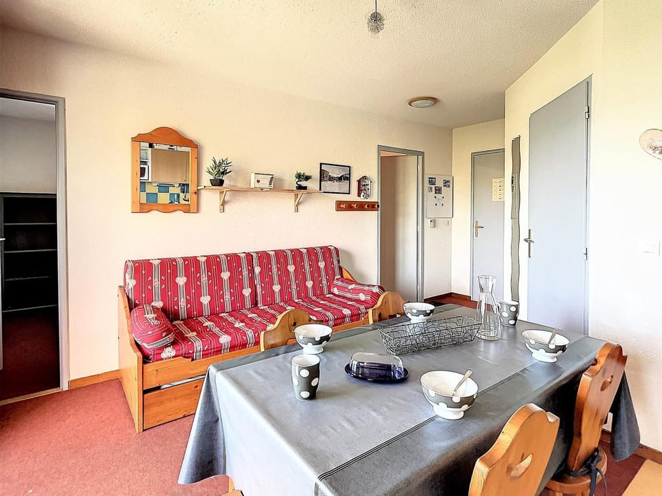 Appartement PMR au Corbier, Vue Vallée, Balcon Apartment in Villarembert