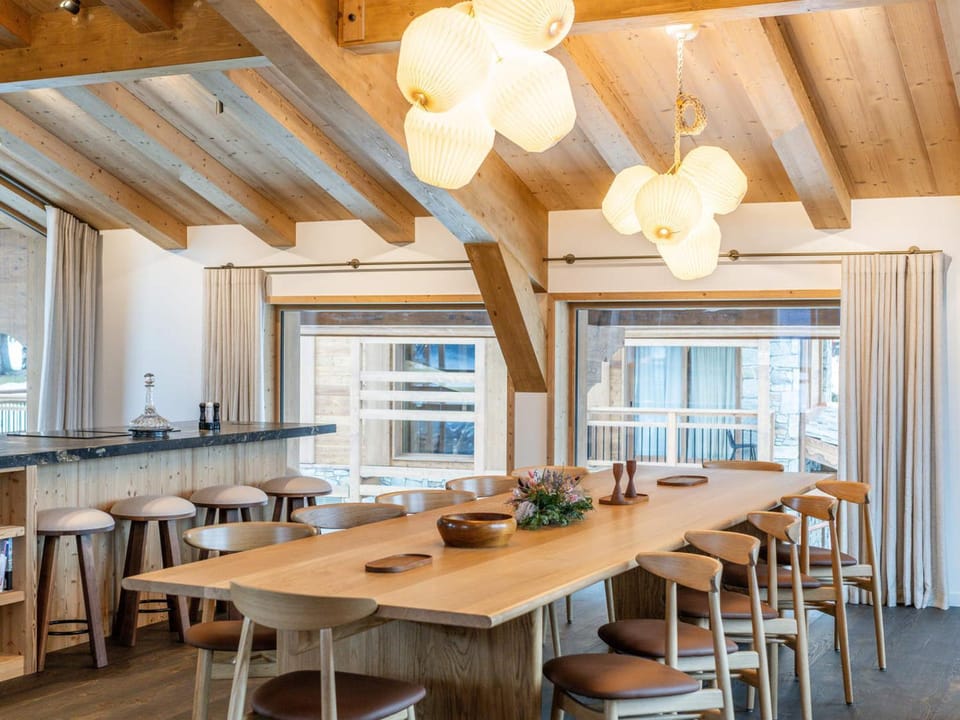 Chalet de Luxe avec Espace Détente à Courchevel Le Praz, Proche des Pistes et Commodités - FR-1-568-42 Chalet in Saint-Bon-Tarentaise