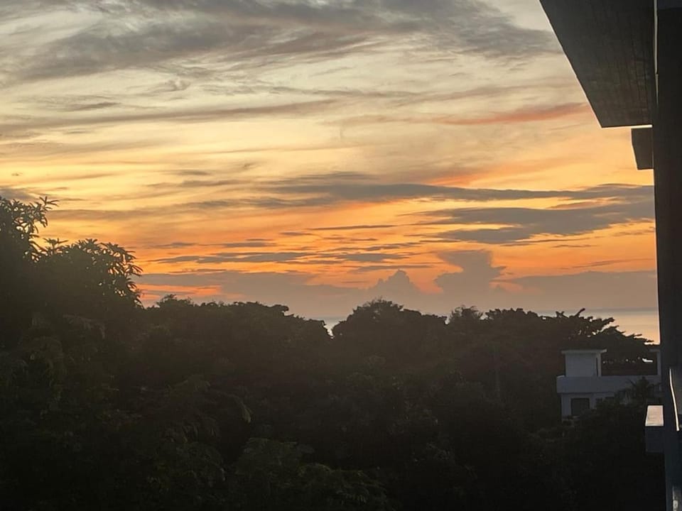 Natural landscape, Sea view, Sunset