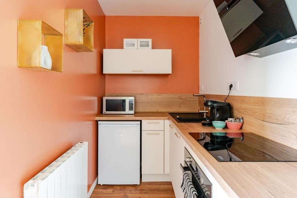 Appartement refait à neuf, 4 pers à Courseulles Apartment in Courseulles-sur-Mer
