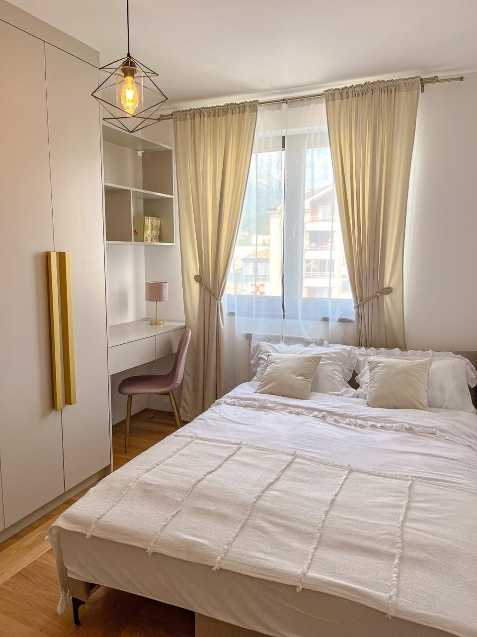 Bed, Bedroom, wardrobe