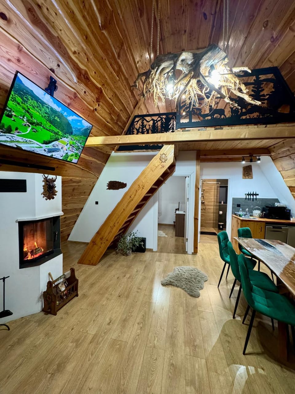 Cabana JagerBerg Rosenau Chalet in Brașov County