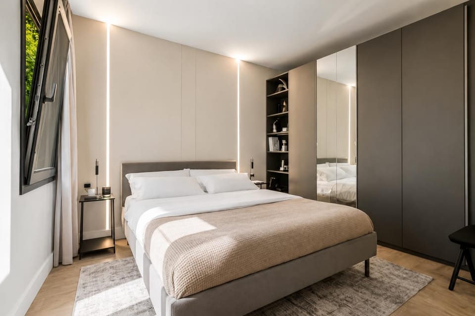 Bed, Bedroom