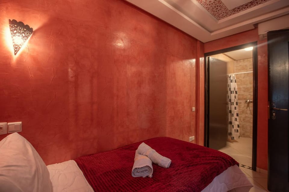 Bed, Photo of the whole room, Bedroom, towels, wardrobe