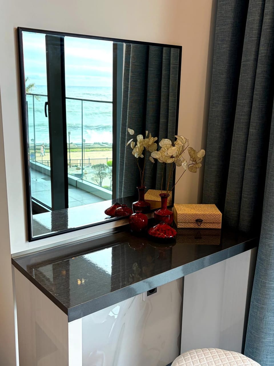 View (from property/room), Bedroom, Sea view