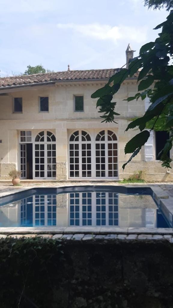 Property building, Pool view