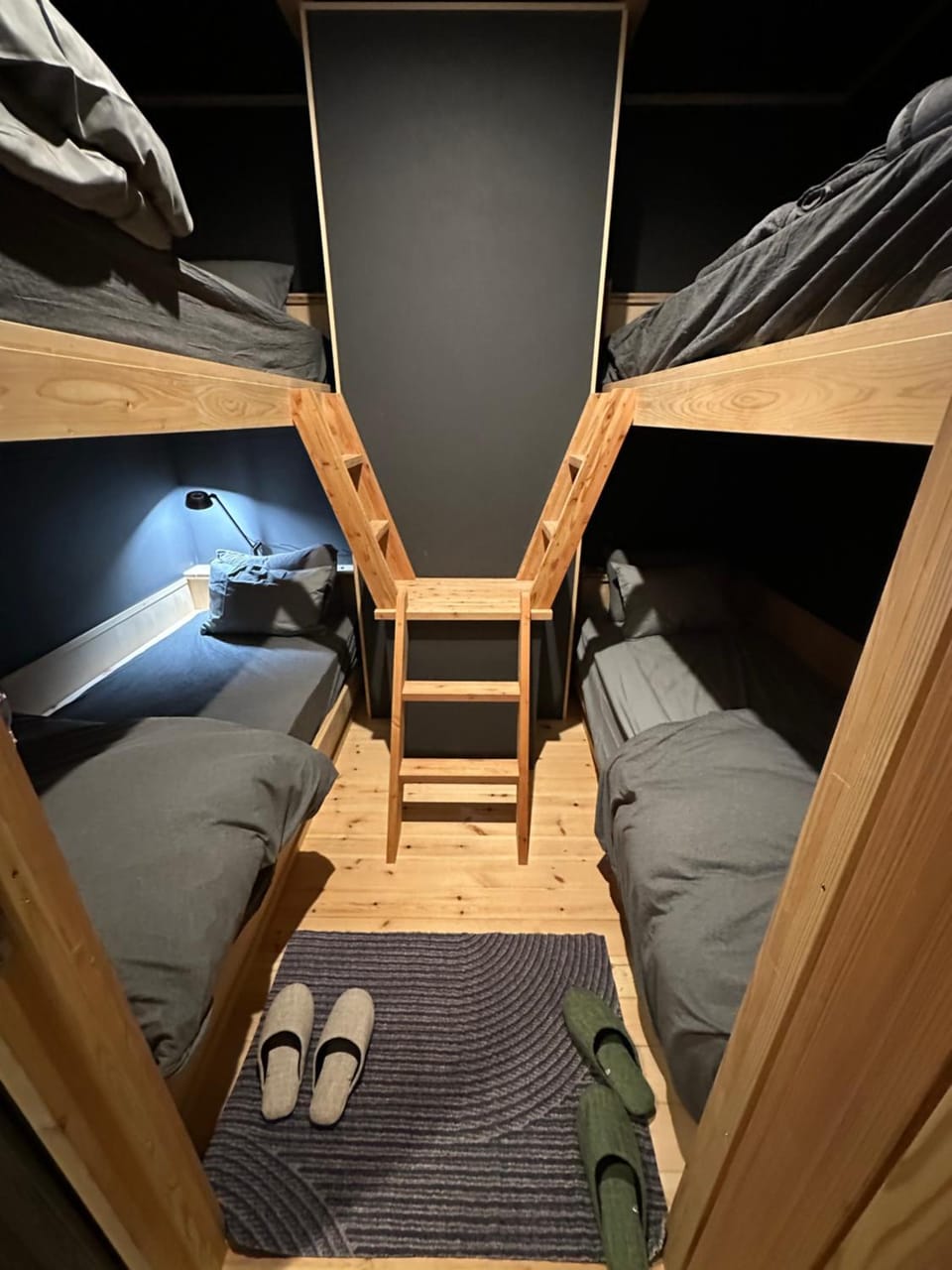 Bed, Photo of the whole room, Bedroom, bunk bed, air conditioner