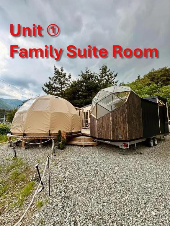 Fuji Dome Glamping Campground/ 
RV Resort in Japan