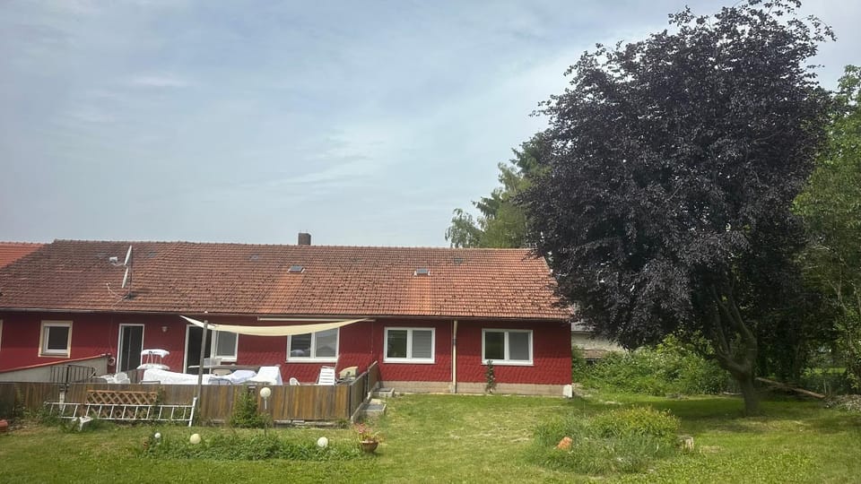 Property building, Garden, Garden view