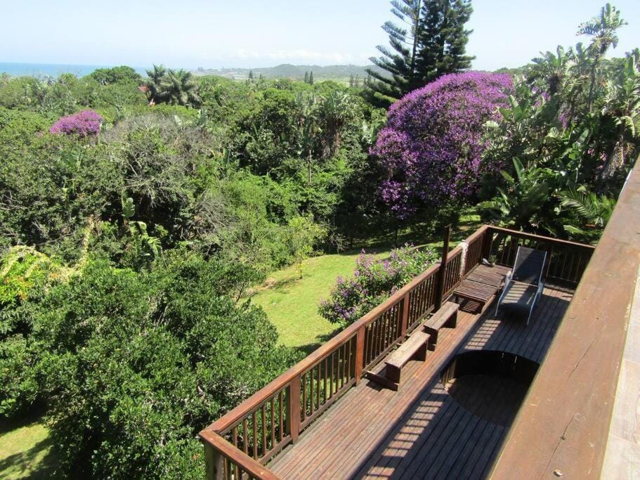 Day, Natural landscape, View (from property/room), Balcony/Terrace, Garden view, Sea view