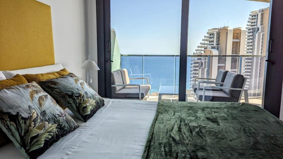 Bedroom, Sea view
