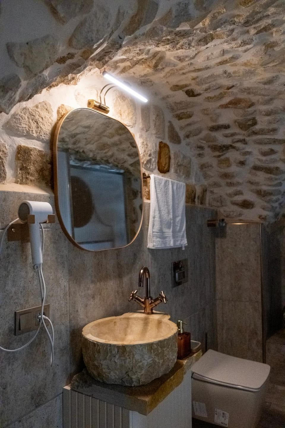 Shower, Toilet, Bathroom, towels