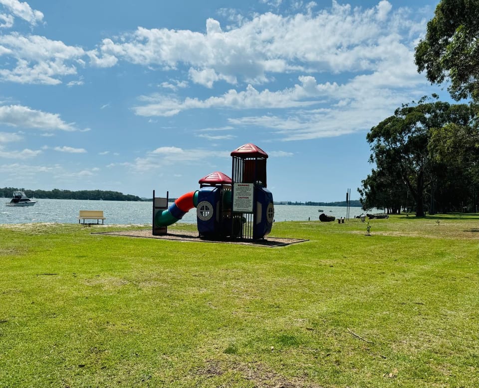Day, Children play ground, Evening entertainment, Lake view, River view