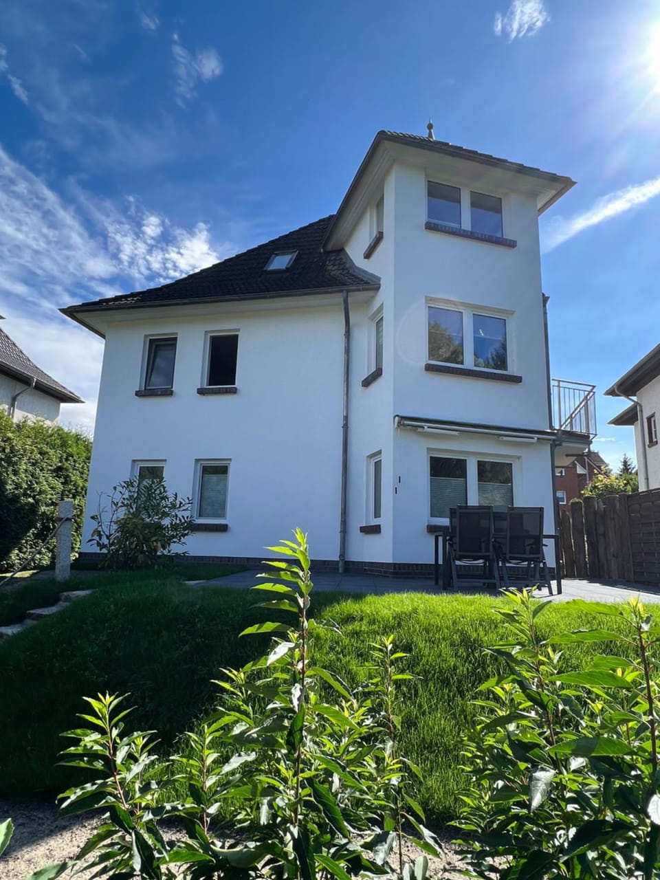 Property building, Garden, Garden view
