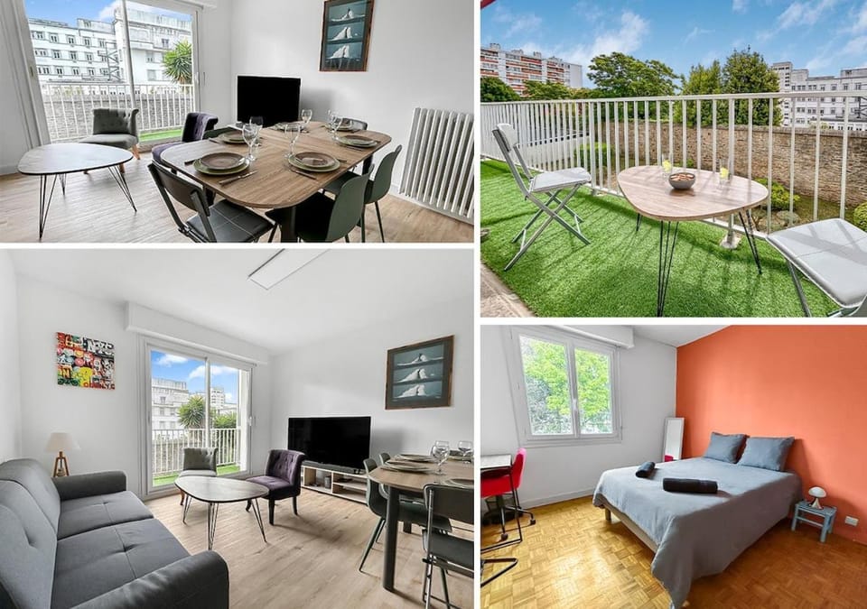 Escapade bretonne, Lorient T4, Ville & Mer Apartment in Lorient