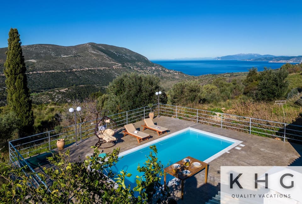 Mountain view, Pool view, Sea view, sunbed