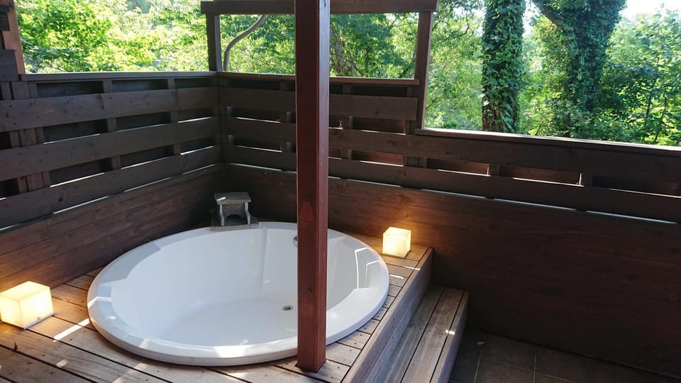 Hot Spring Bath, Hot Tub, Open Air Bath