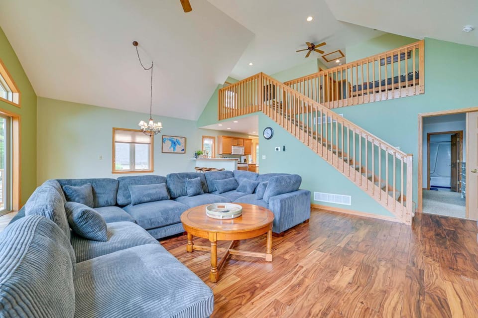 Waterfront Lake Huron Getaway w/ Private Beach! House in Michigan