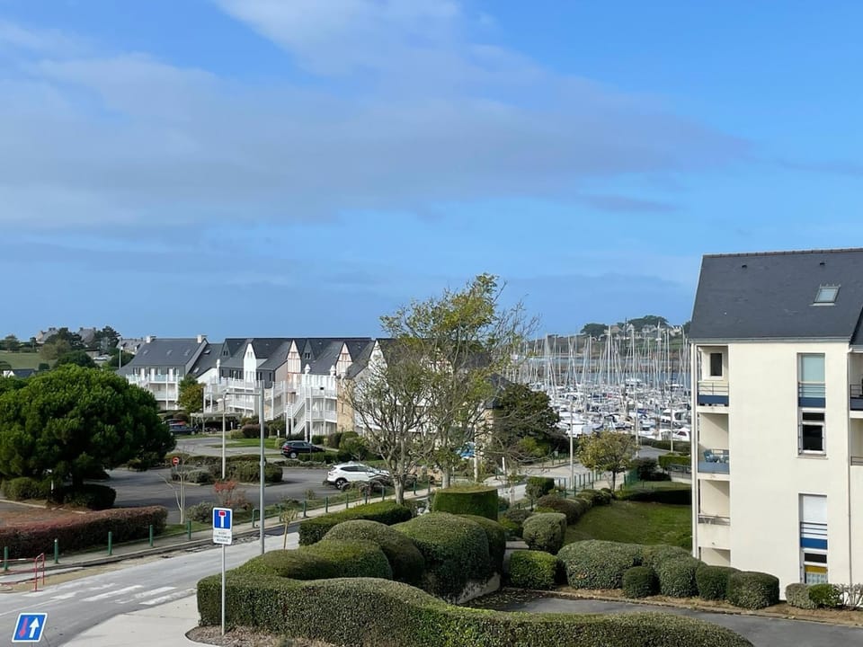 Vue capitainerie Apartment in Arzon